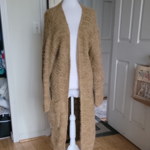 ayni Sweaters - AYNI CozY Tan Women's Sweater MEDIUM